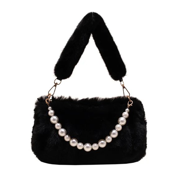 Beautiful Fluffy Bag - Choose From 3 Colors - Picture 5 of 6